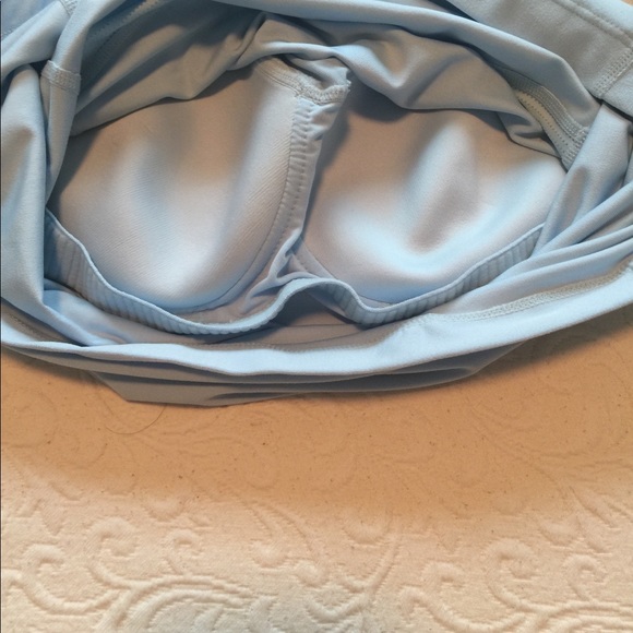 Nike Womens Sports Bra Medium Blue Lenght 20 - Picture 5 of 5
